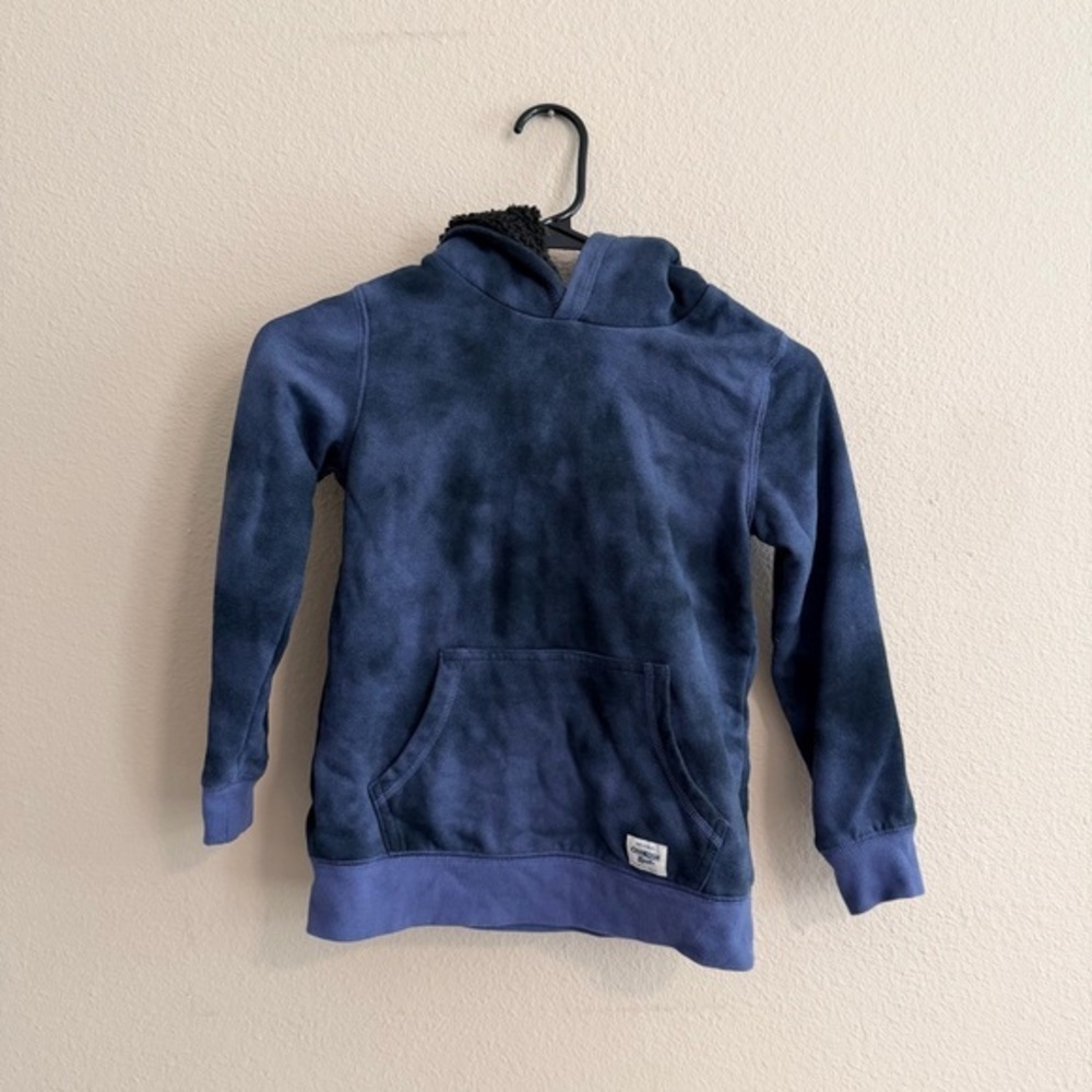 OshKosh B’gosh Tie Dye Sherpa Lined Hooded Sweatshirt